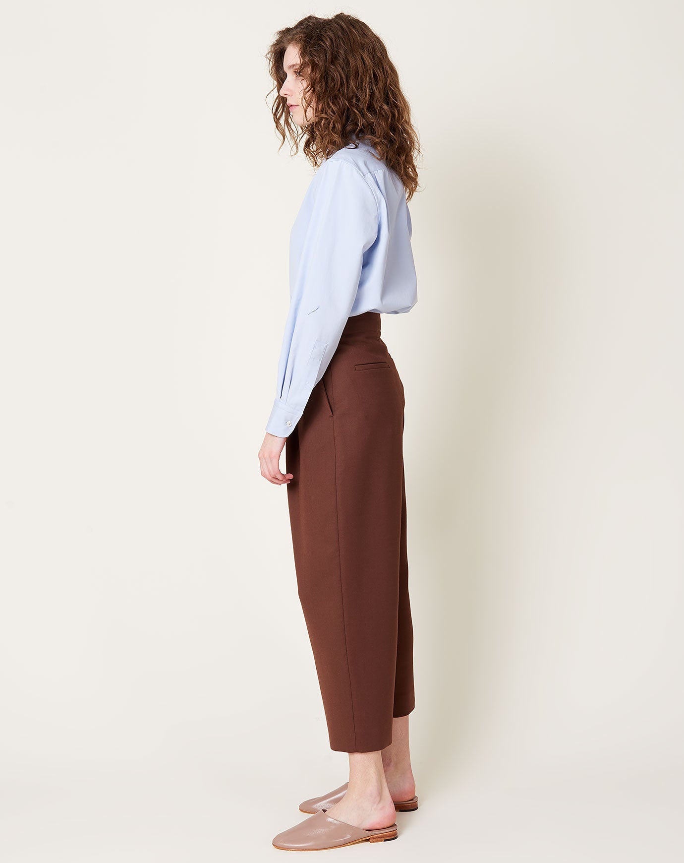Dordoni Pants in Cedar | Studio Nicholson | Covet + Lou | Covet + Lou