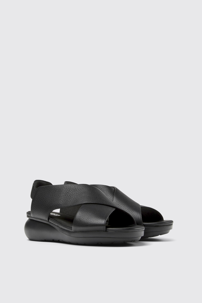 BALLOON Black Sandals for Women - Autumn / Winter collection