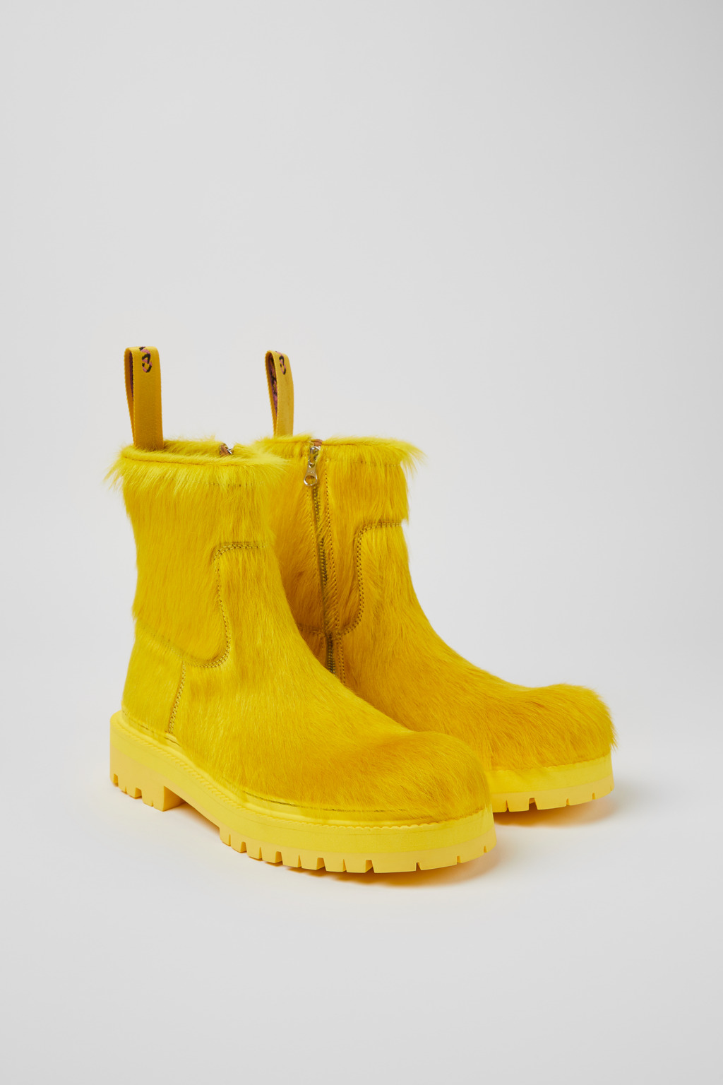 Eki Yellow Boots for Unisex - Autumn / Winter collection - Camper USA