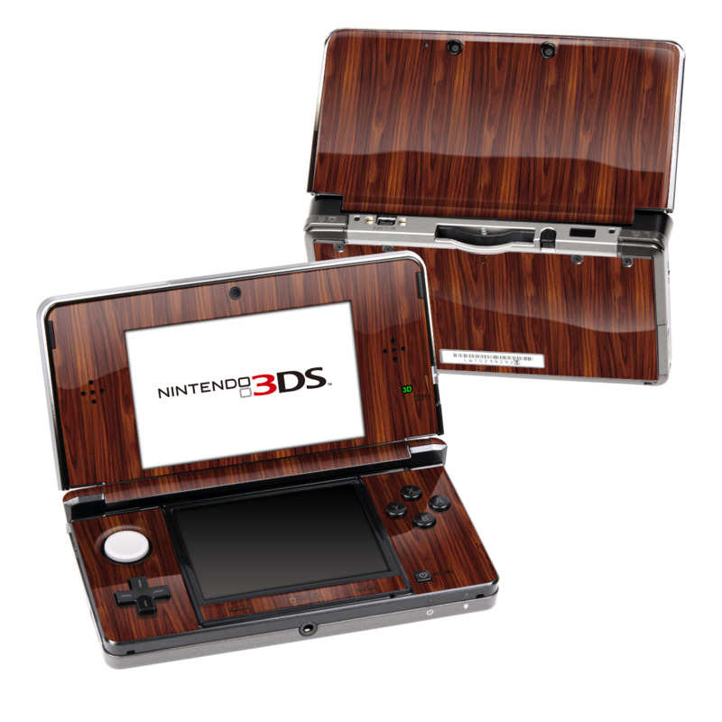 Dark Rosewood Nintendo 3DS (Original) Skin | iStyles