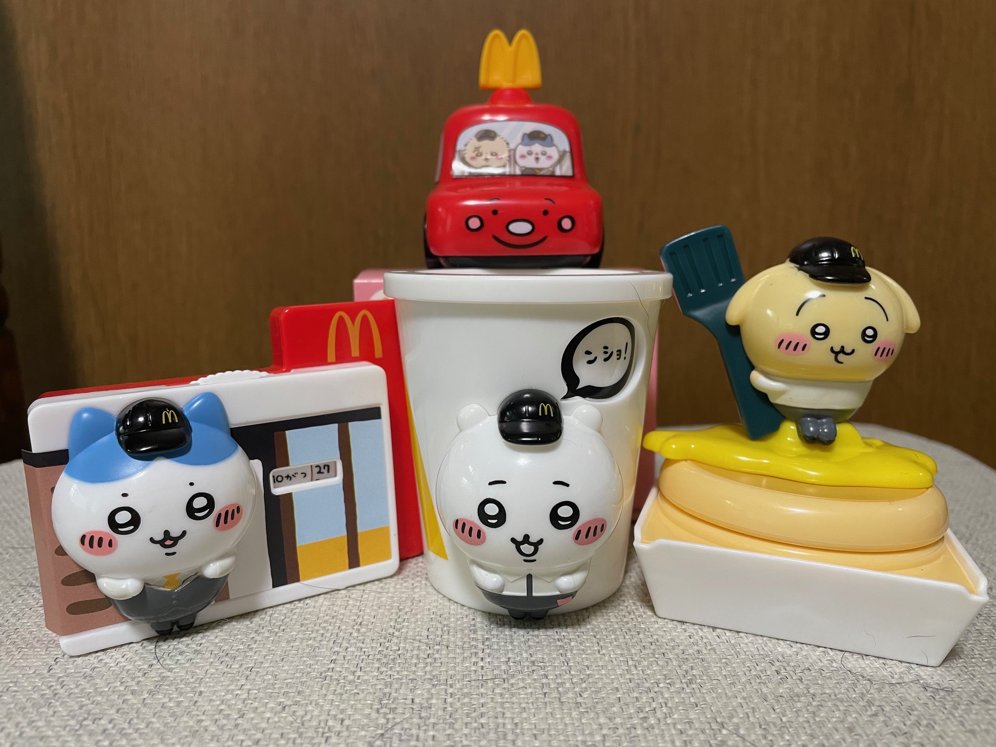 マクドナルド×ちいかわ ハッピーセットでグッズ初登場にファン殺到 SNS