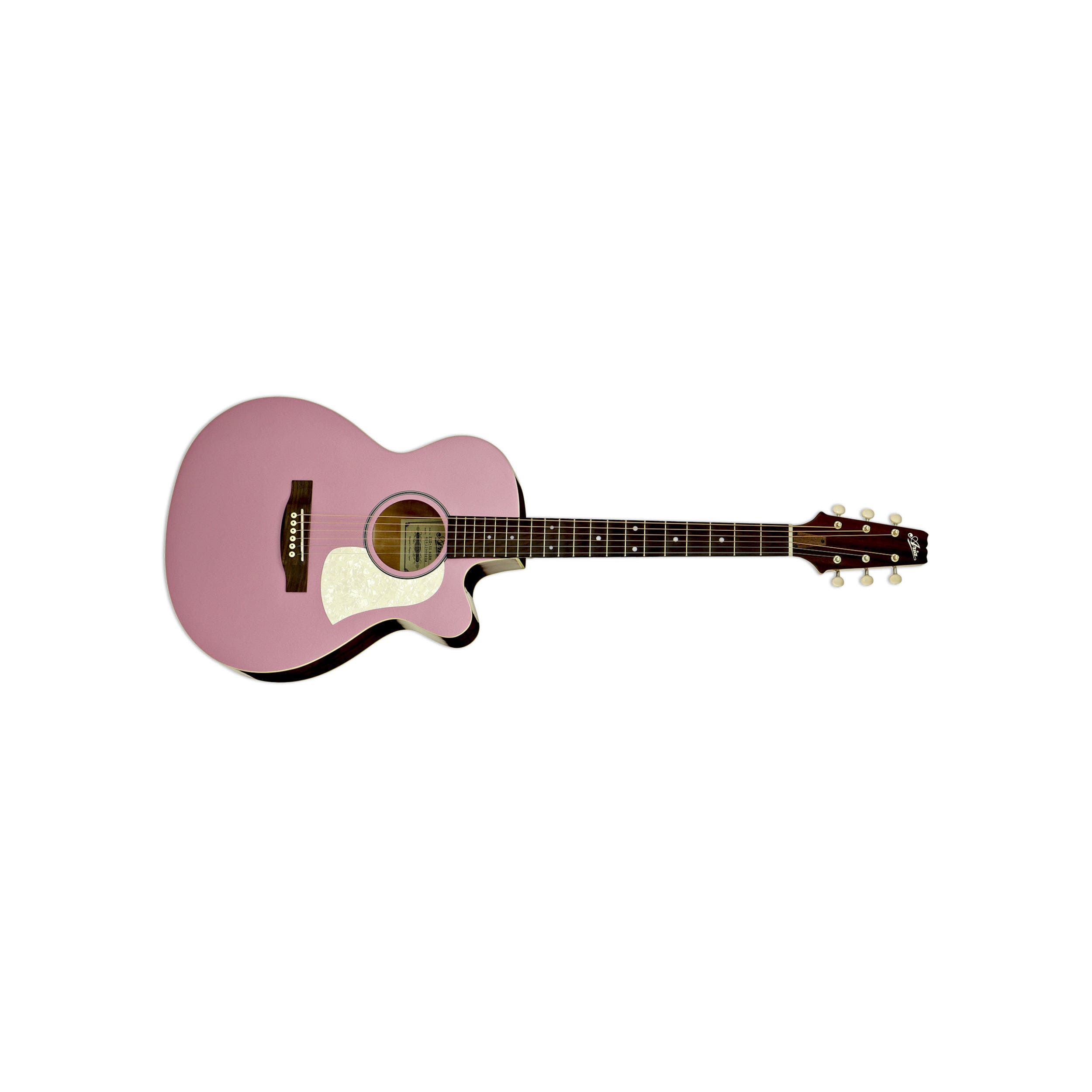 ARIA FET-R1 MISTY ROSE CUTAWAY ELECTRIC ACOUSTIC CONCERT GUITAR