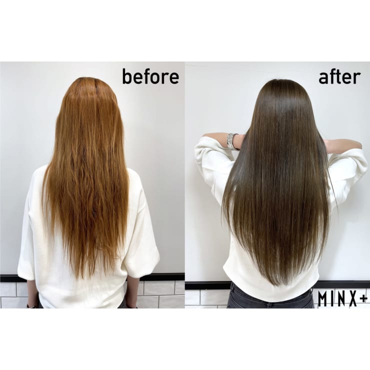 今までにない新感覚メニュー。ストレートでもあり、トリートメントでも