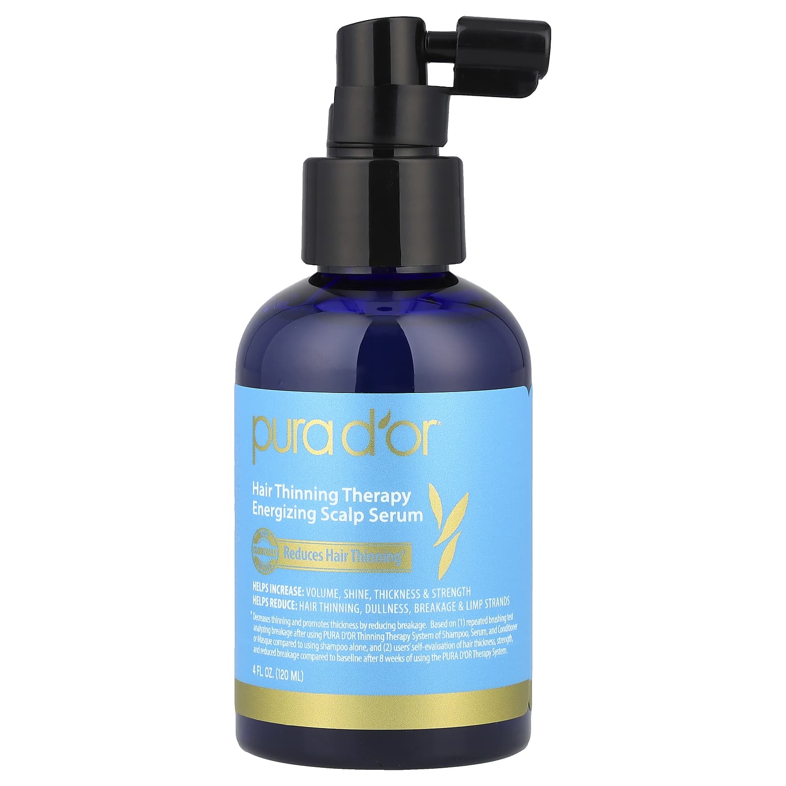 ボリューム対策セラピー頭皮ケアセラム、 4 fl oz (120 ml)