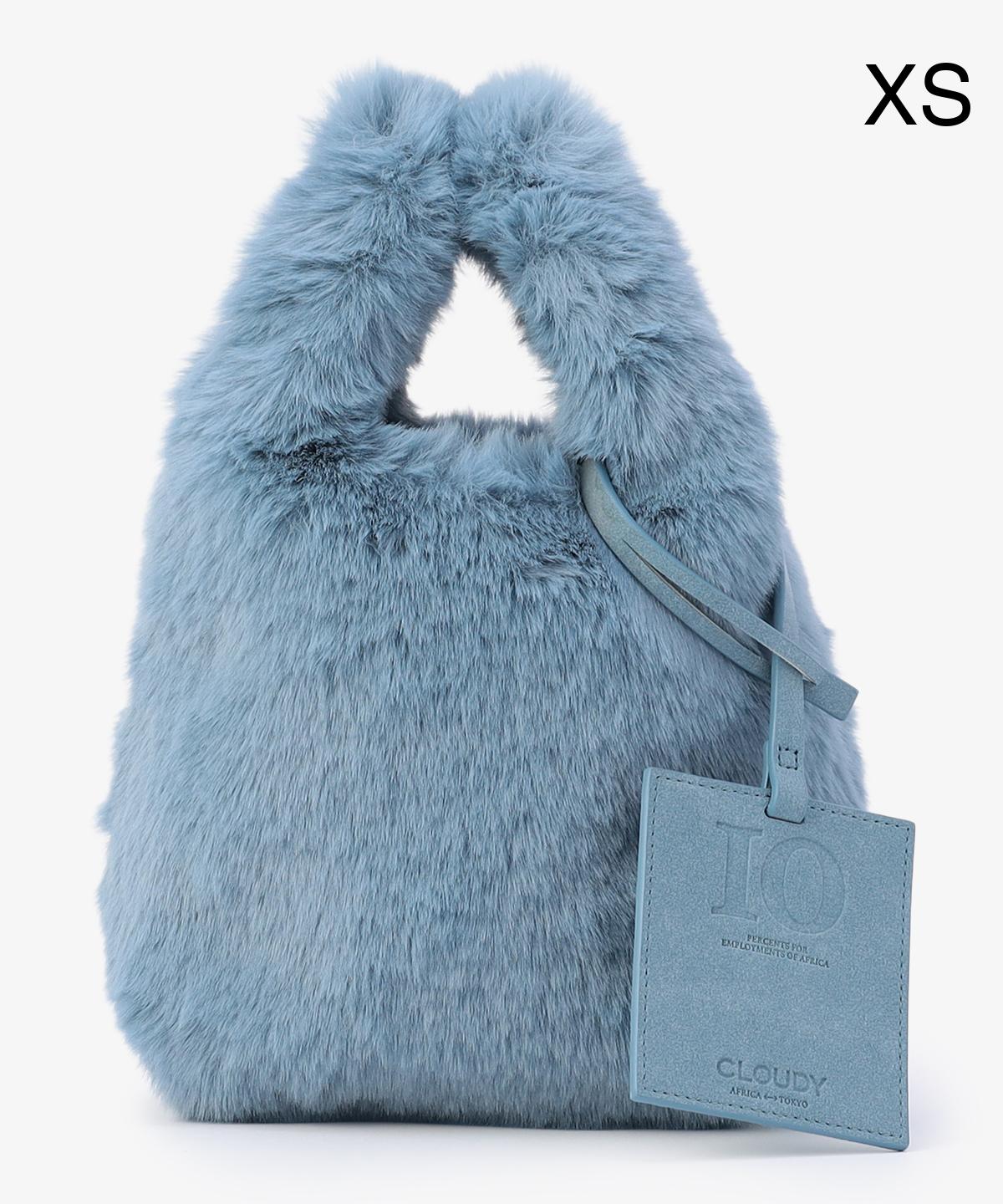 エコファーコンビニバッグ SAX