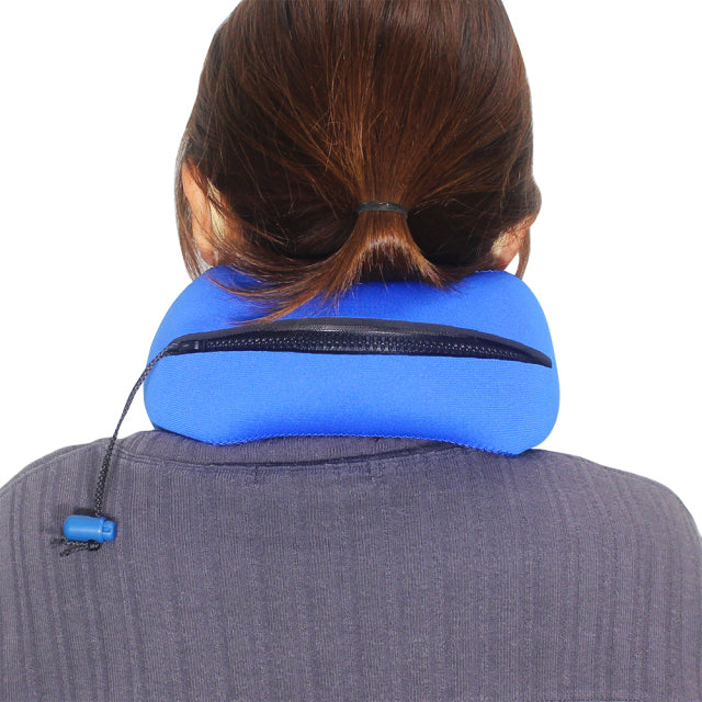 クロッツ ネッククーラー デラックス｜氷を入れる完全防水ファスナー