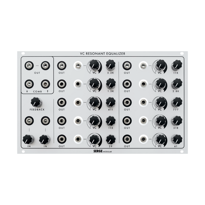 Random*Source Serge VC Resonant Equalizer (VCRESEQ)— Clockface Modular
