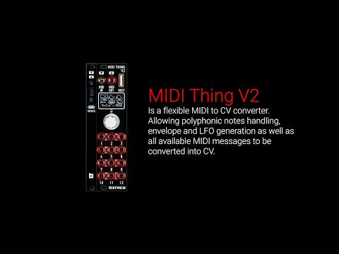 Befaco MIDI Thing V2— Clockface Modular