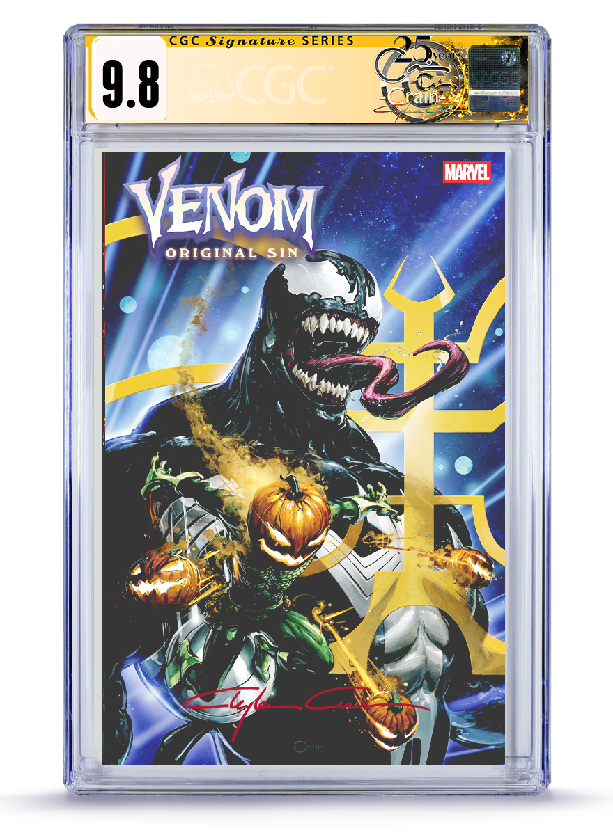 Venom Original Sin No. 1 Classic Signature 9.8 CGC Signature