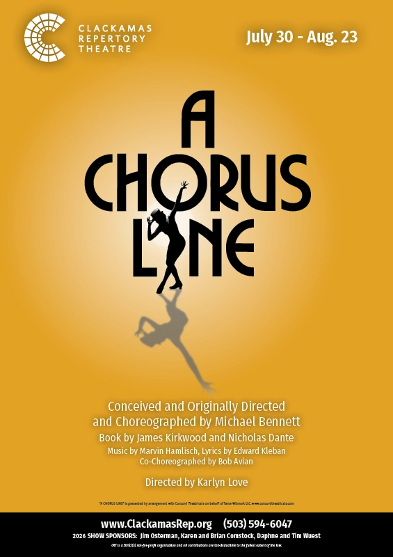 A Chorus Line - Clackamas Repertory Theatre