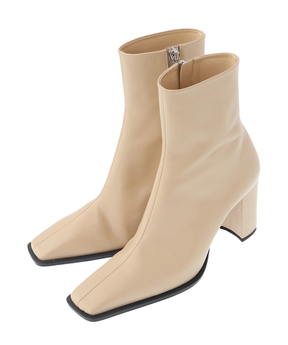 SQUARE EDGE SHORT BOOTS｜BAG/SHOES(バッグ/シューズ)｜CLANE