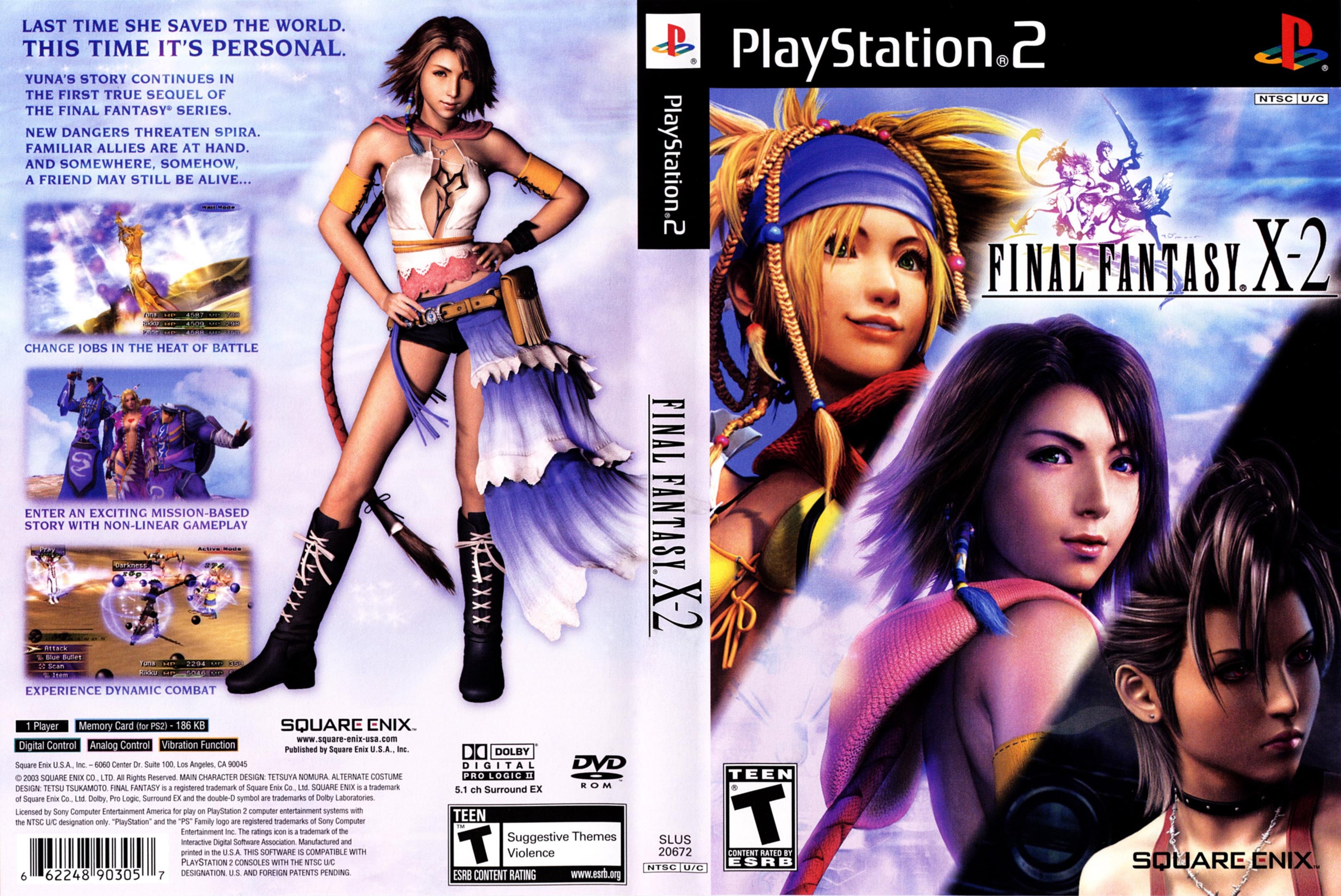 Final Fantasy X-2 C BL PS2 | Clarkade