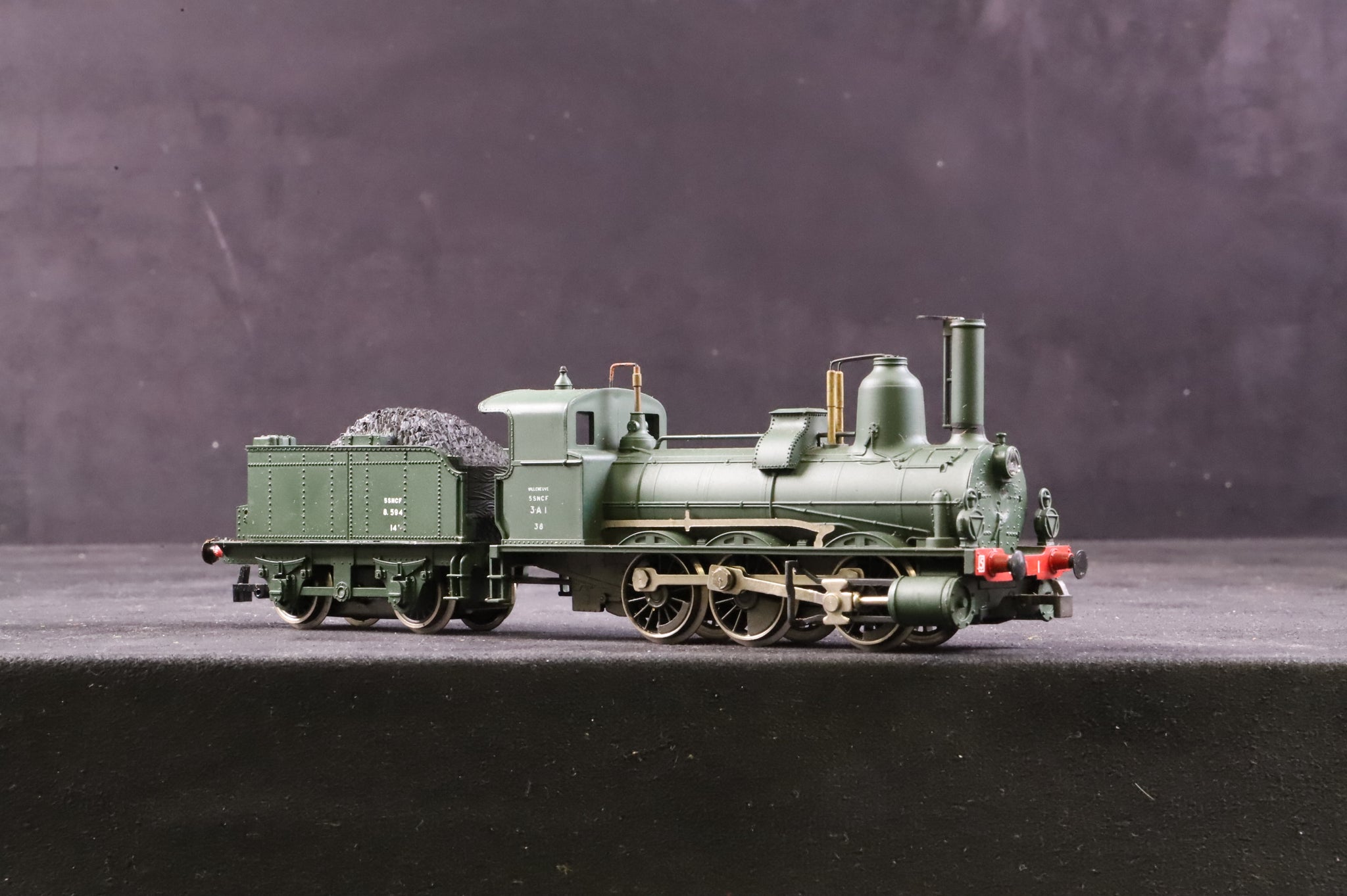 Rivarossi HO 1344 0-6-0 3A1 SNCF Steam Locomotive - Clark Railworks