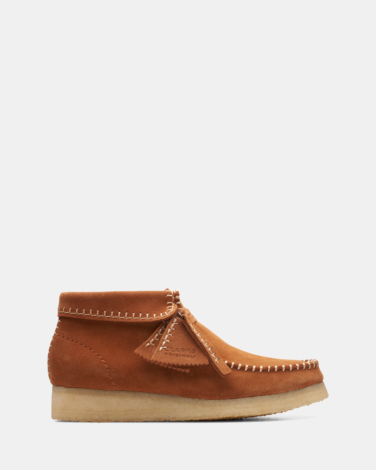 WALLABEE BOOT STITCH Ginger Suede – Clarks
