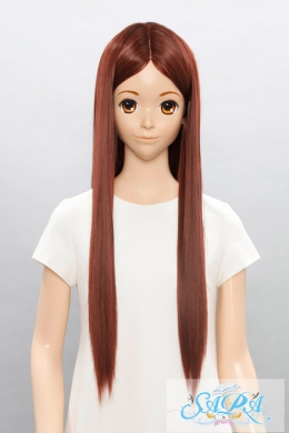 SARAワンレン70cm - Sブラウン01 | ウィッグ 茶 | コスプレウィッグ
