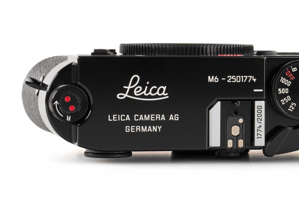 Leica M6 TTL 0.72 black paint Millennium 10442 | 35526,1
