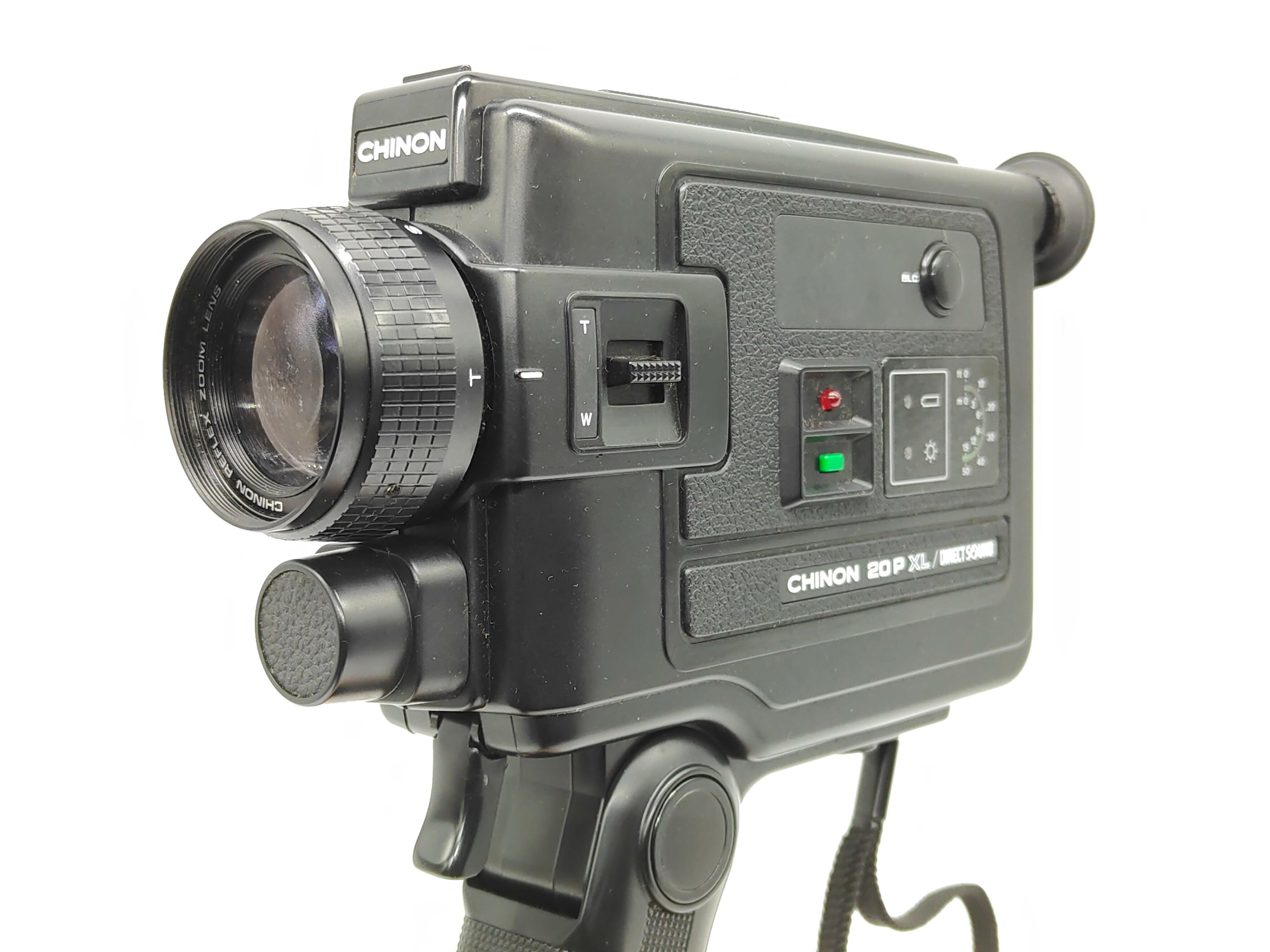 FILM TESTED Super-8 camera: Chinon 20P XL. Rewind pickup