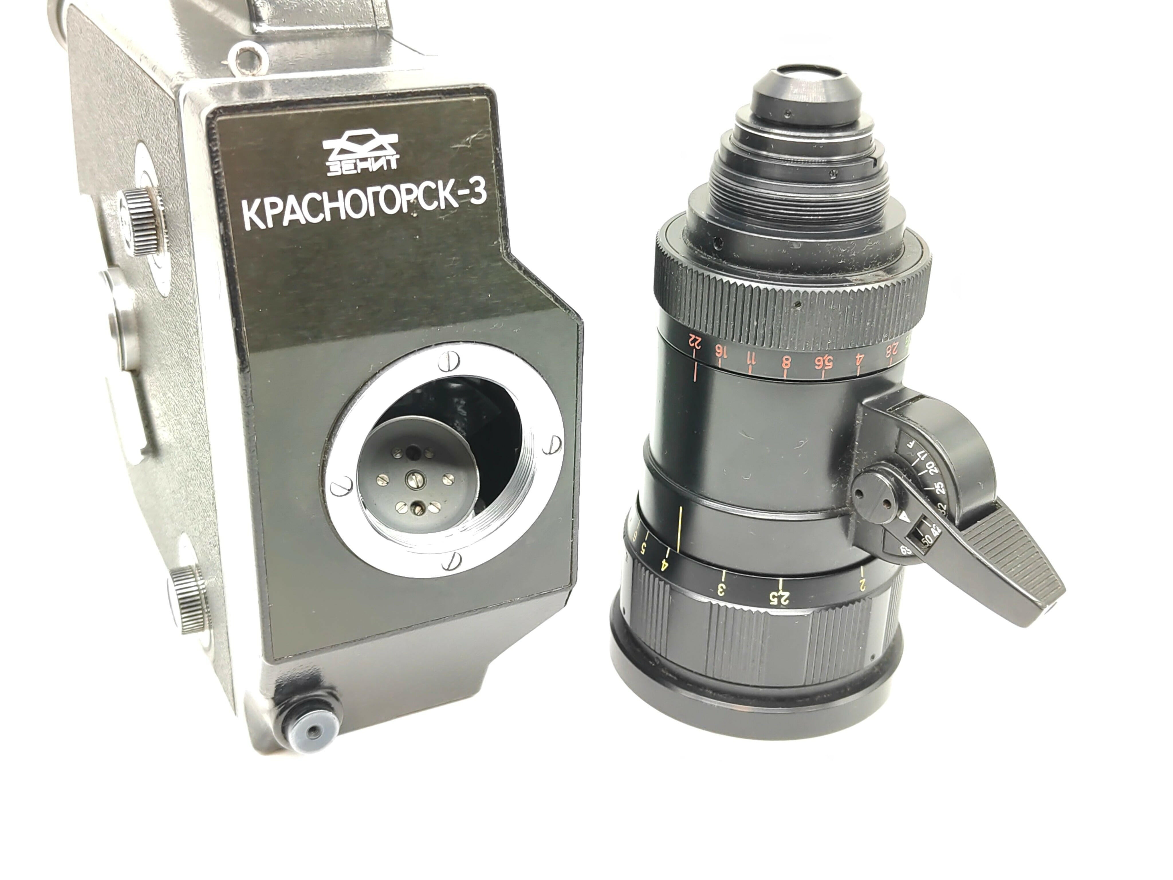 FILM TESTED Krasnogorsk-3 16mm movie camera | Classic Cameras AU