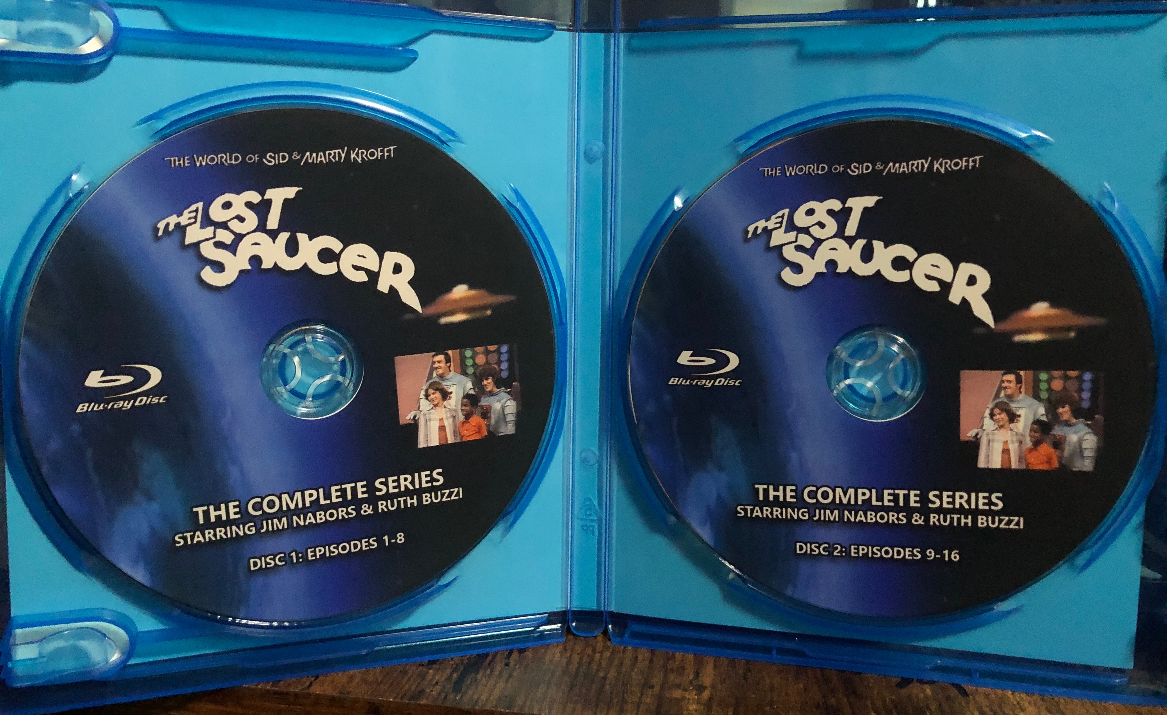 The Lost Saucer Complete Series on Blu Ray (2 Disc Upgraded Set