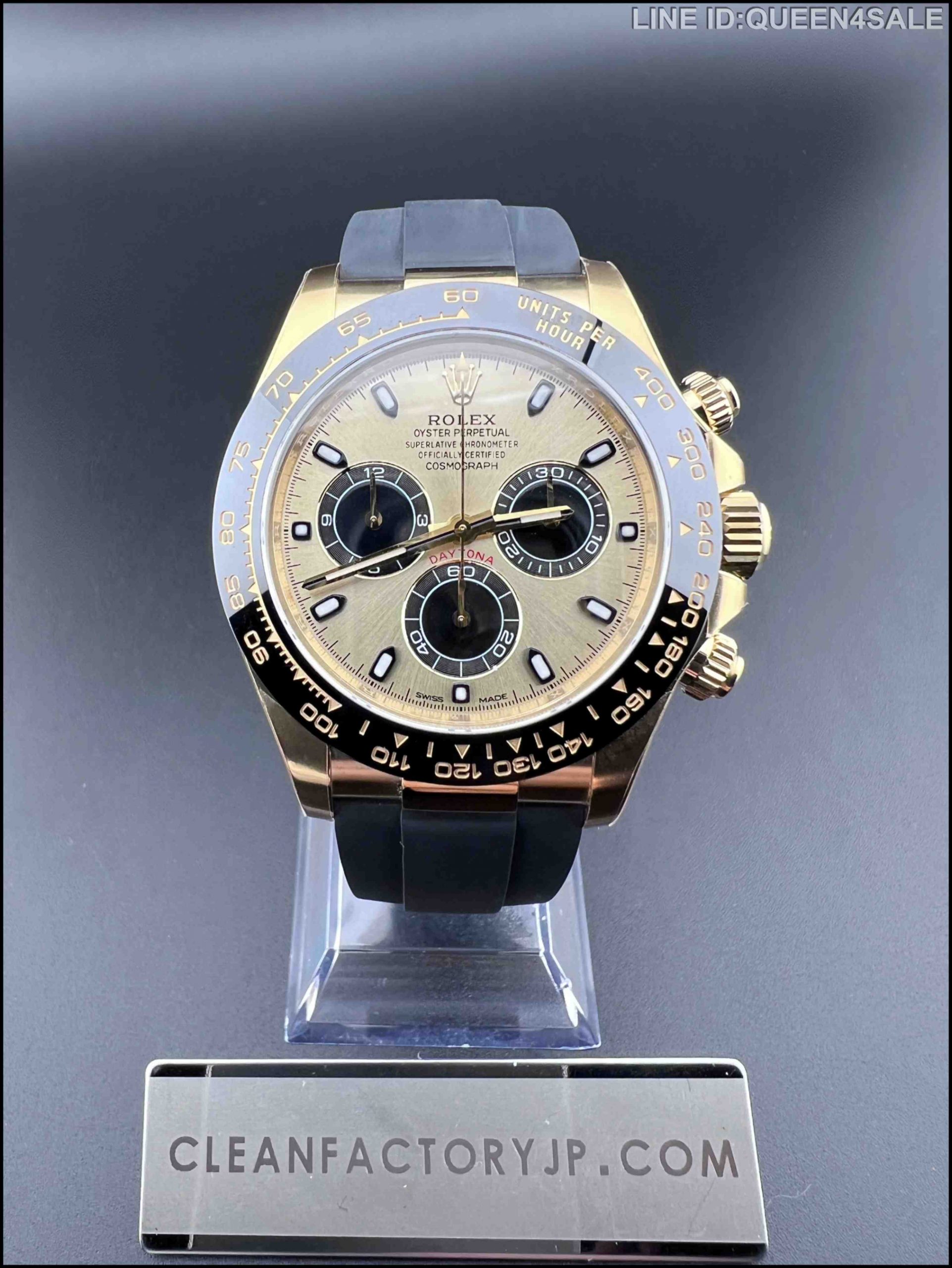 CLEANクリーン工場 ROLEXロレックス デイトナ116518 ゴールド