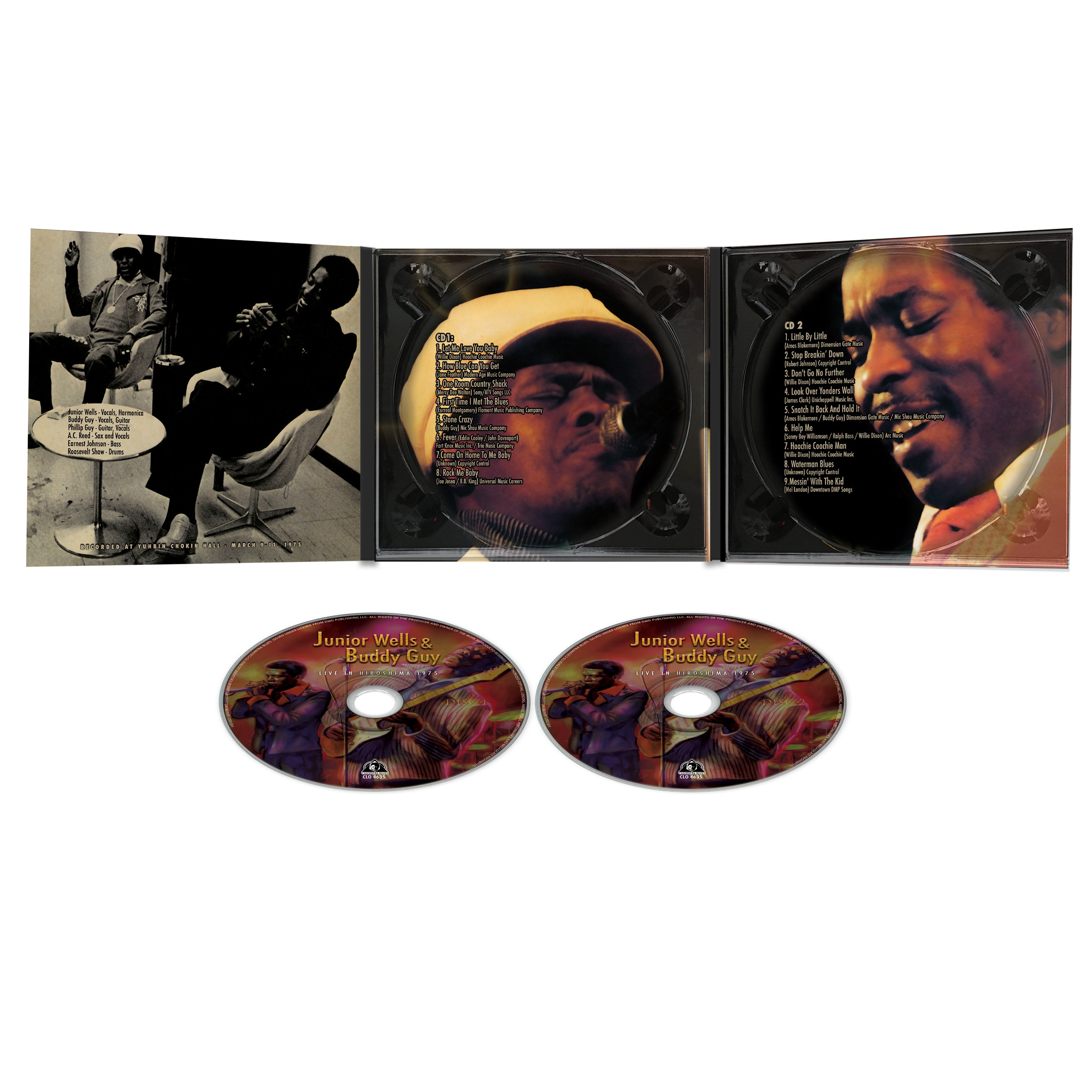 Junior Wells & Buddy Guy - Live In Hiroshima 1975 (2 CD