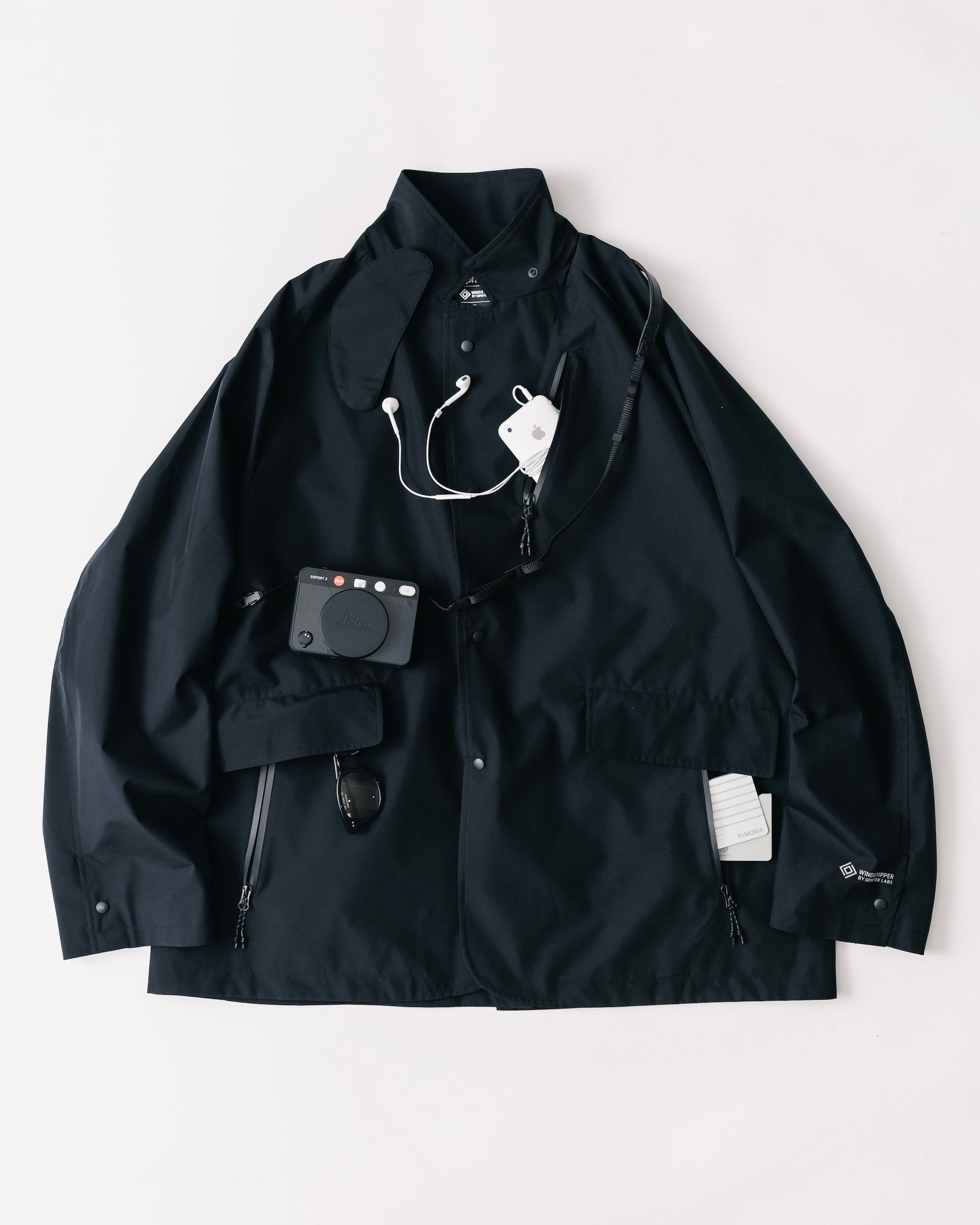 phenix WINDSTOPPER® by GORE-TEX LABS ACTIVE CITY STORAGE JACKET (BLAC