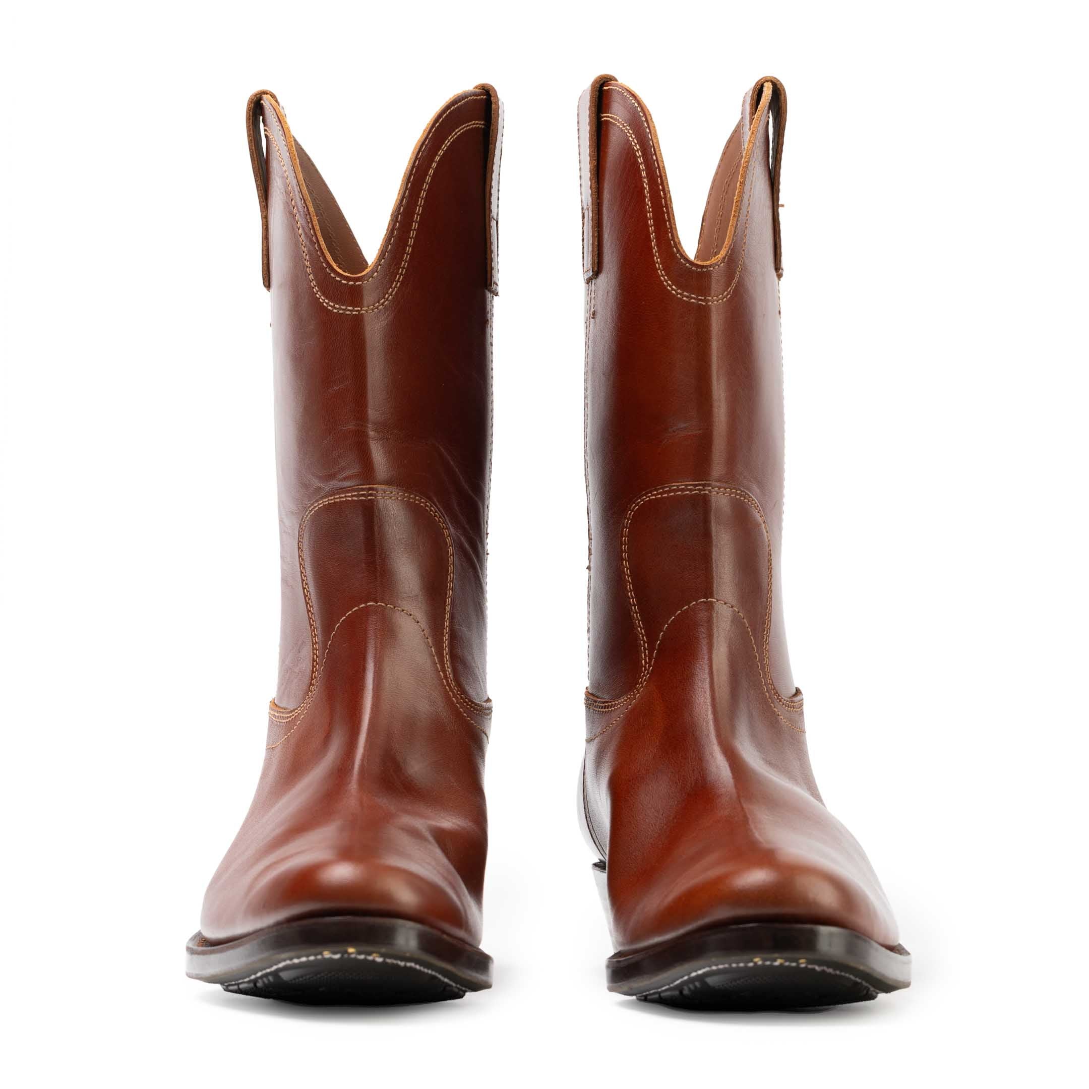 Clinch Cowboy Boots Horsehide Brown – Clutch Cafe