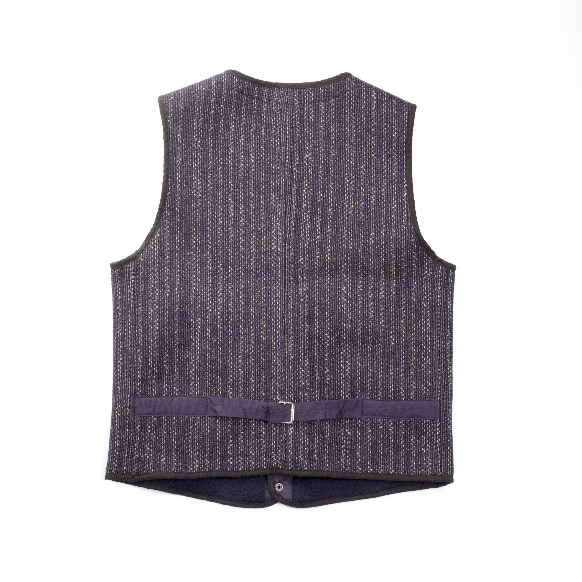 Brown's Beach BBJ-001 Early Vest Navy Stripe – Clutch Cafe