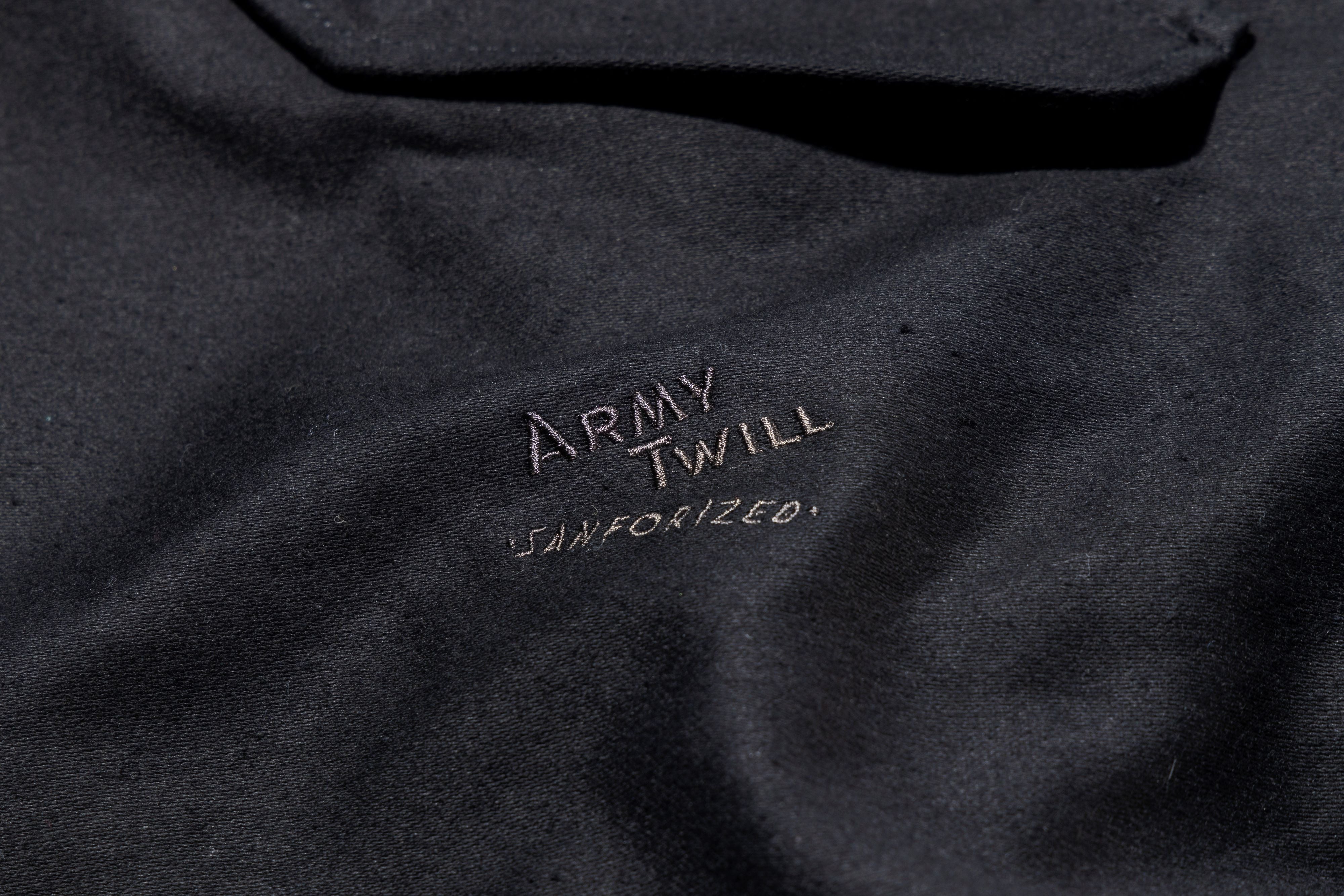 ARMY TWILL × 2nd ブラックモールスキン モッズコート – CLUB 2nd