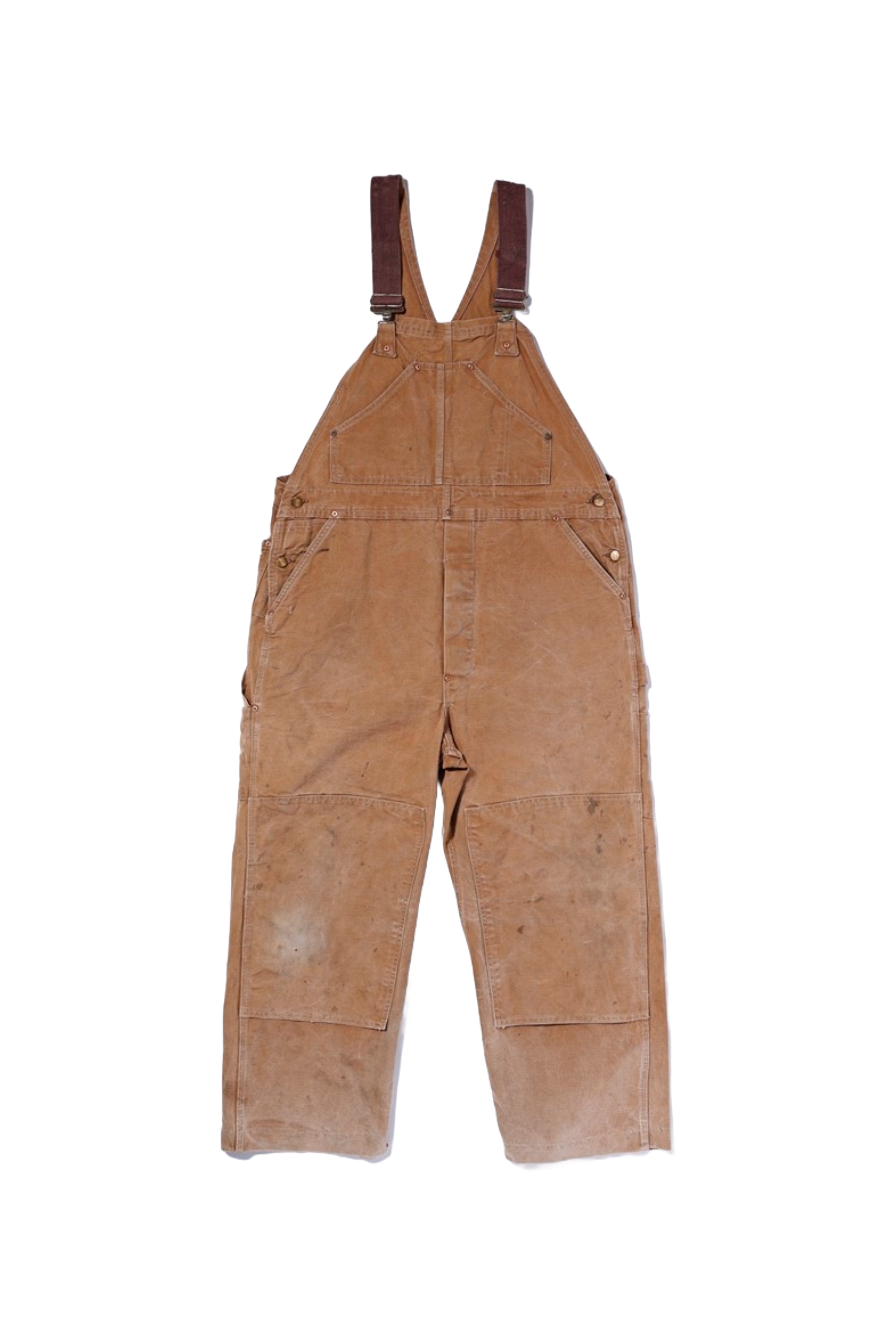 1960年代 Carhartt ブラウンダッグ オーバーオール