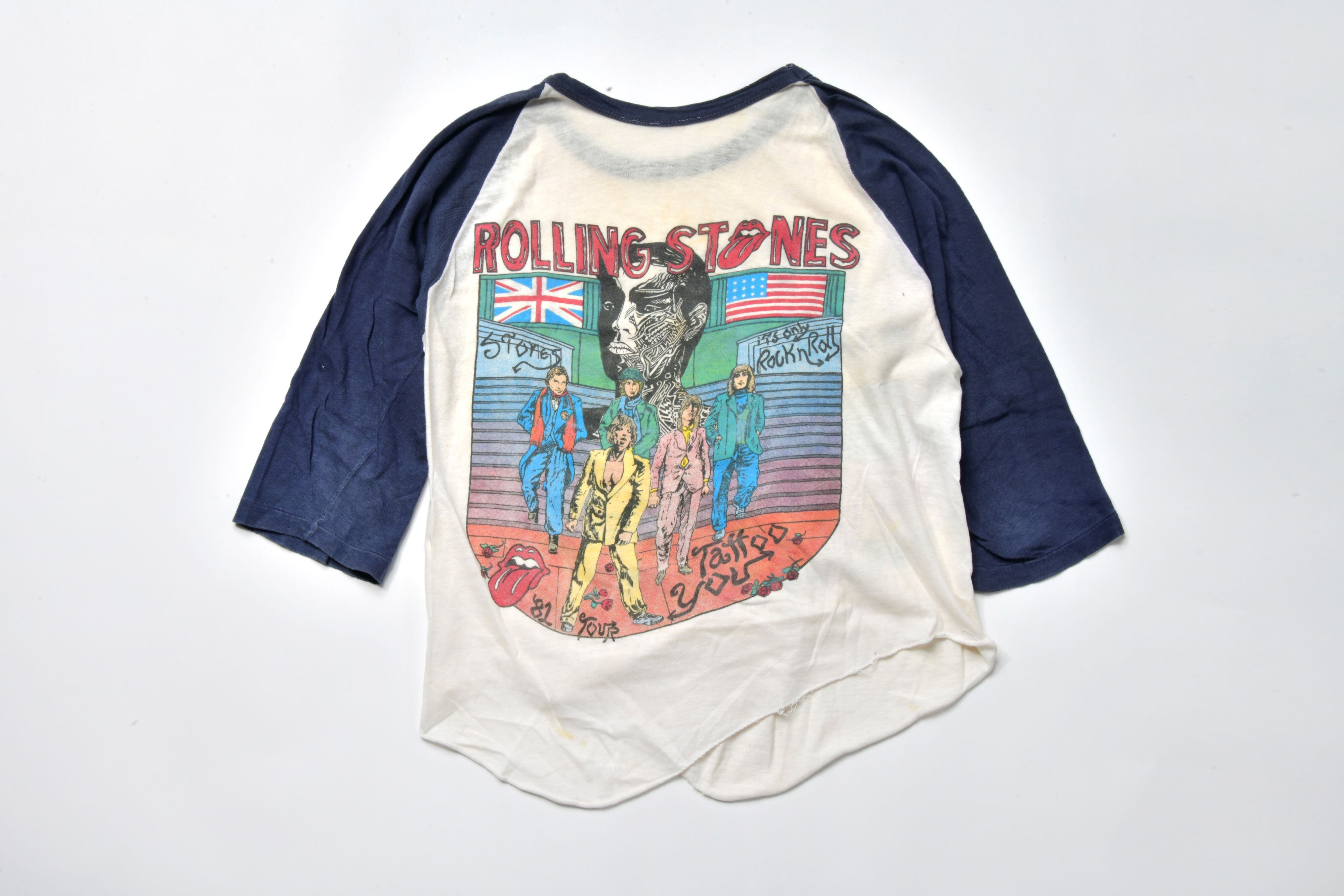 1980s The Rolling Stones Tattoo You Tour T-Shirt