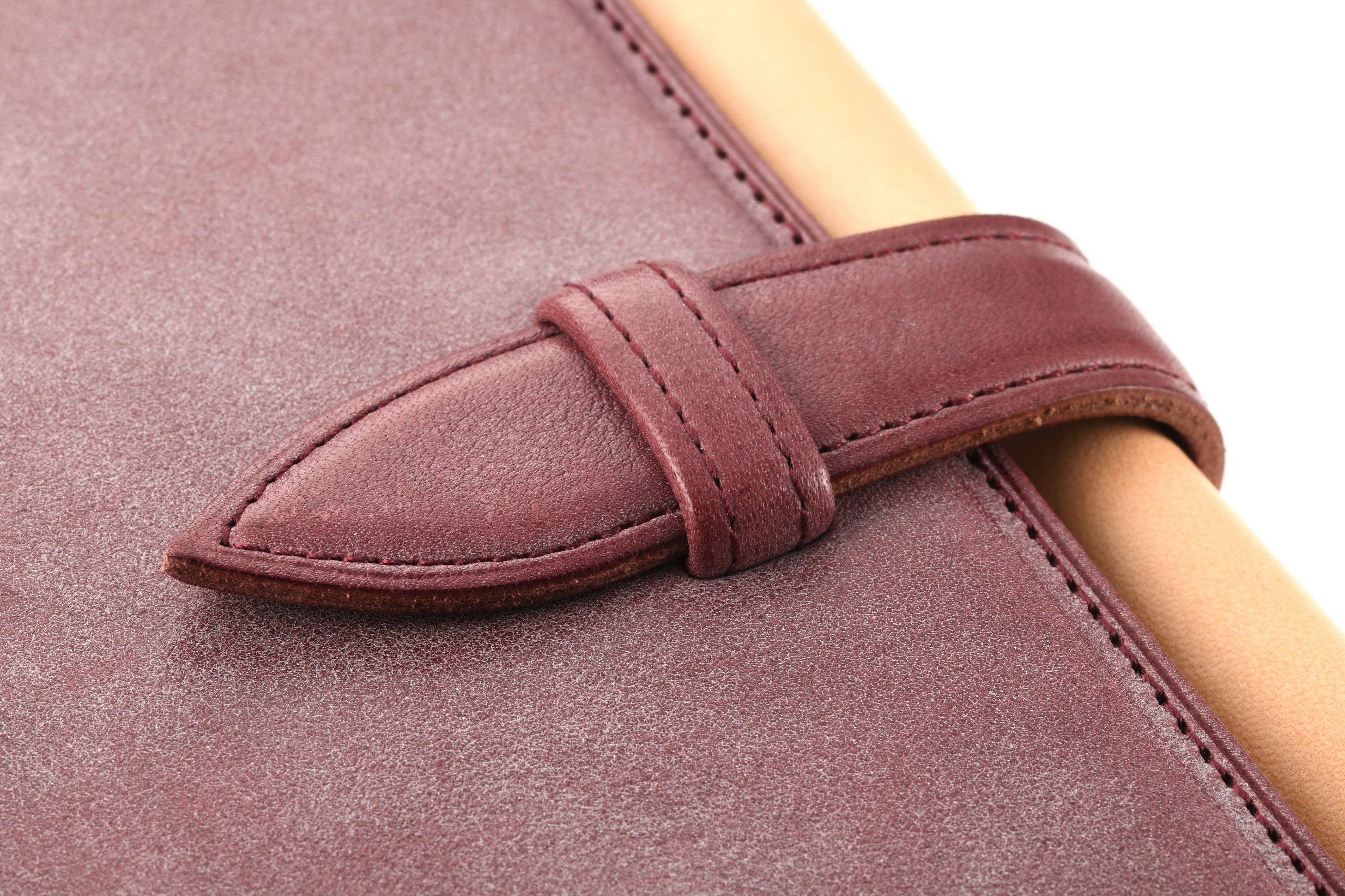 システム手帳 エヌ/ピアス すもも×ナチュラル バイブル φ20mm – 趣味文