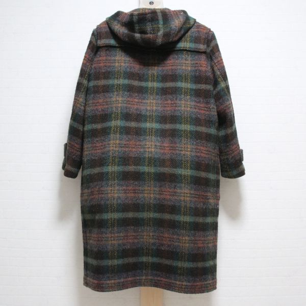 グリーン系チェックダッフルコート - ピンクハウス通販｜リサイクル
