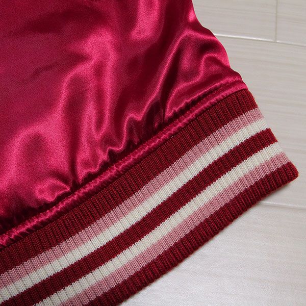 赤ギンガムうさぎ刺繍リバーシブルスカジャン - ピンクハウス通販