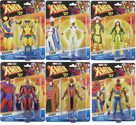 Marvel Legends Retro 6 Inch Action Figure X-Men '97 Wave 1 - Set