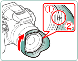コンパクトデジタルカメラ】フードを取り付けることはできますか