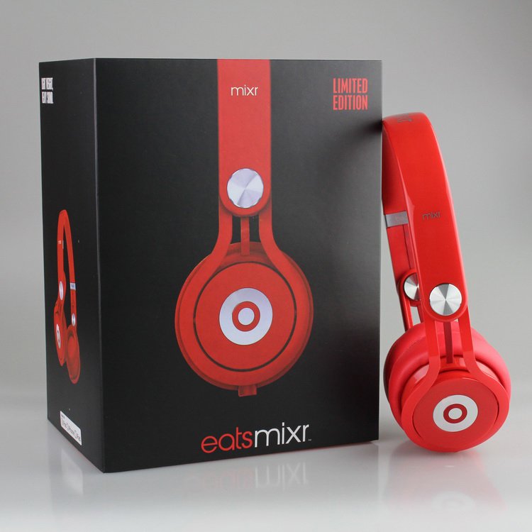 Beats by Dr. Dre Mixr Blue Professional DJ Headphones with Mic and