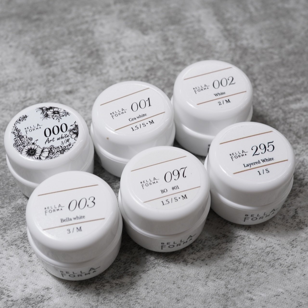 BellaForma ホワイト6色セット | BellaForma（ベラフォーマ） | カラー