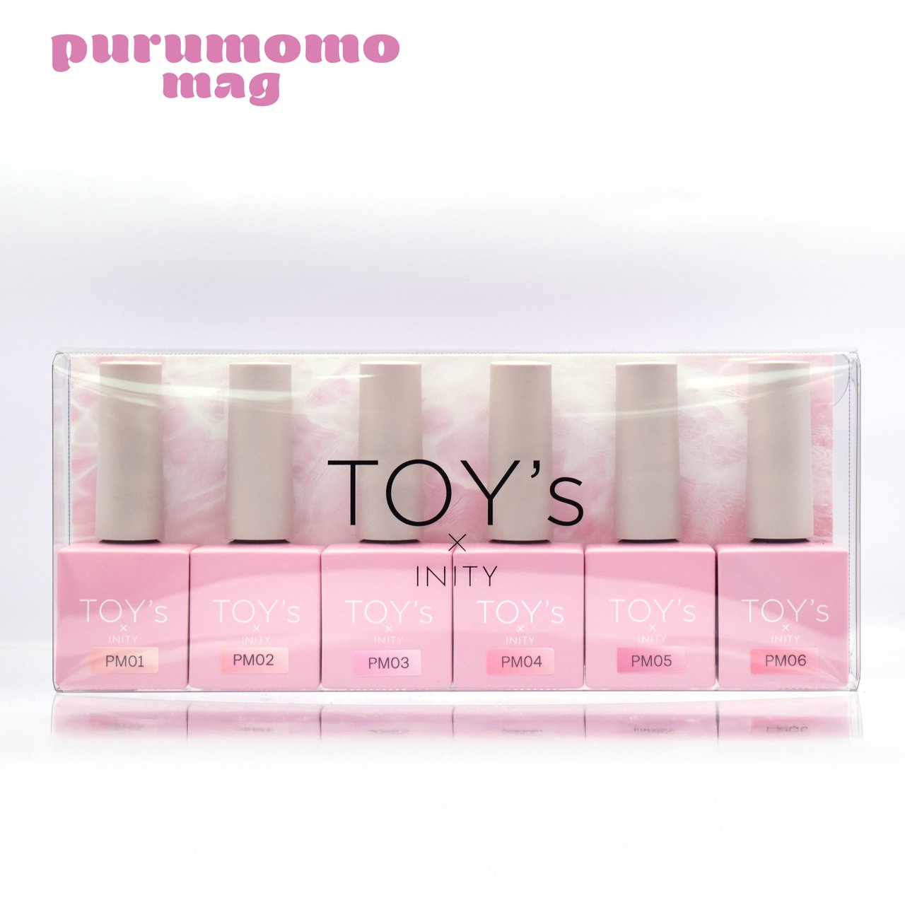 TOY＇s x INITY ぷる桃マグコレクション 6色セット | TOY's