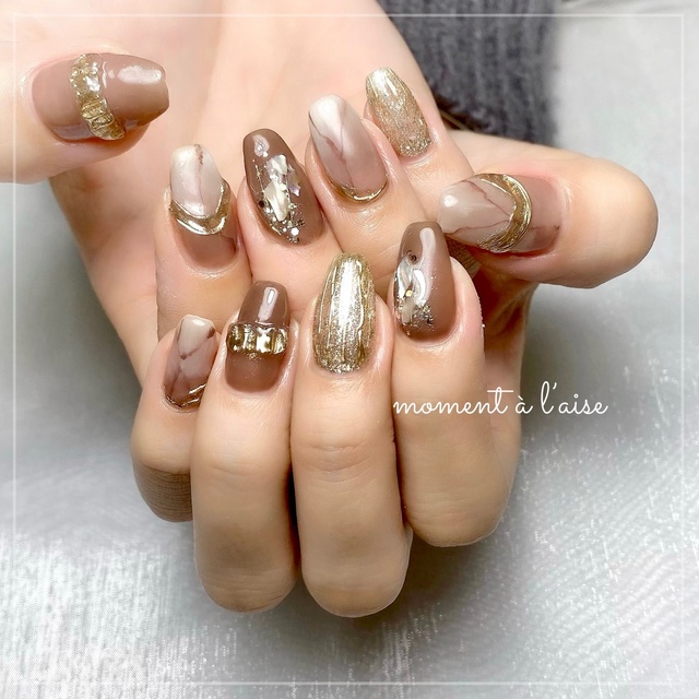 moment à l'aise【miyu.13.nail】｜若林のネイルサロン｜ネイルブック