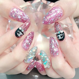 人気順｜スカルプチュア/#黒ﾋﾟﾝｸﾈｲﾙのネイルデザイン｜ネイルブック