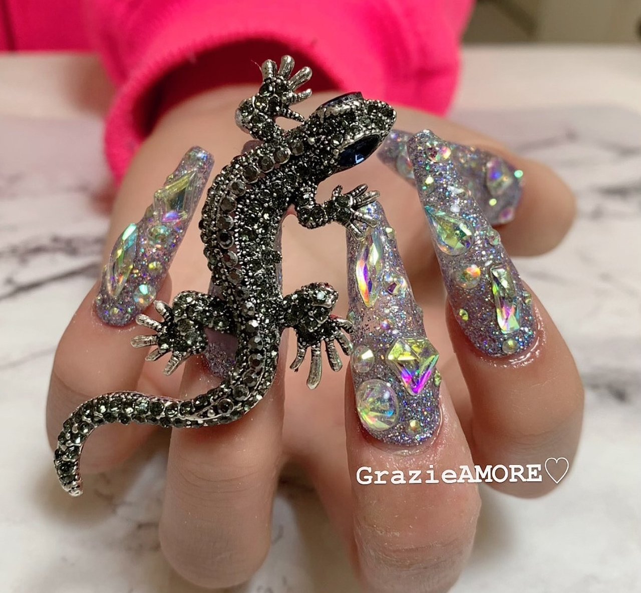 Grazie AMOREのネイルデザイン[No.7063996]｜ネイルブック