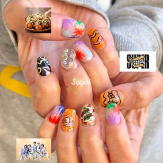 人気順｜#スーパーエイトネイルのネイルデザイン｜ネイルブック