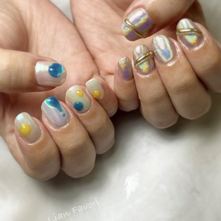2026年】新着順｜ミラーネイル(ミラー)/#UNICORNNailのネイルデザイン