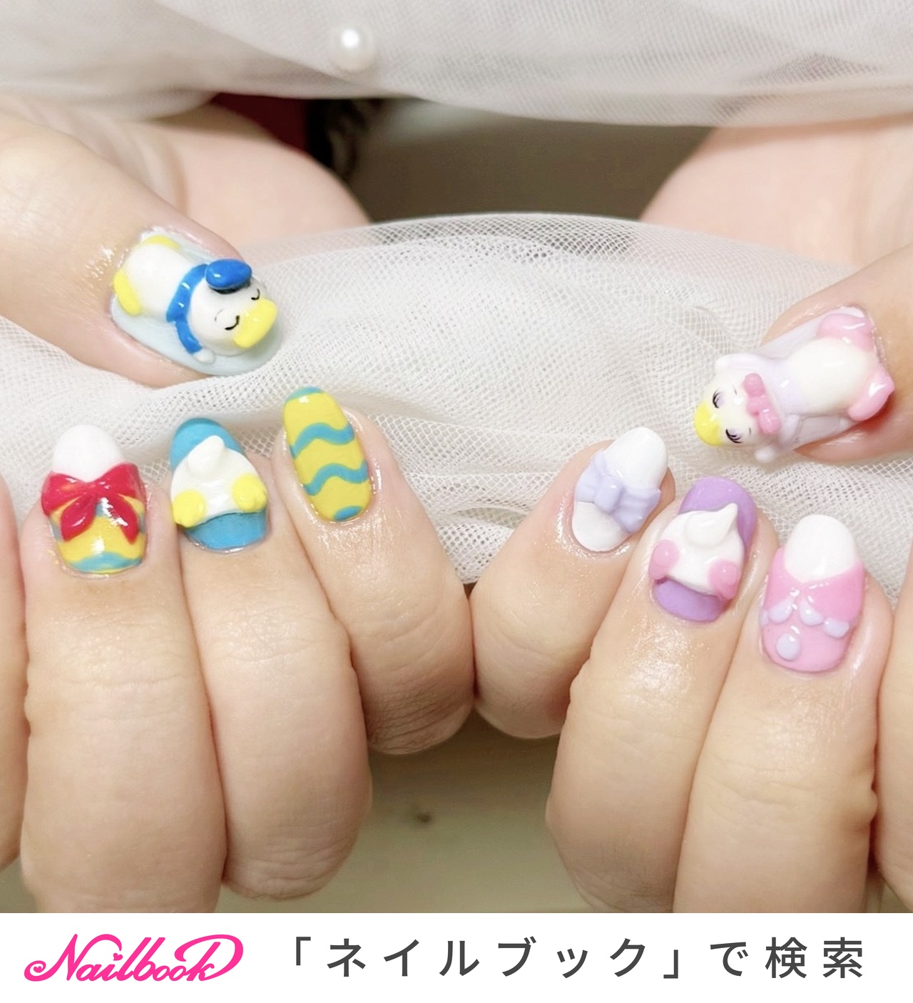ドナルドネイルのネイルデザイン｜ネイルブック
