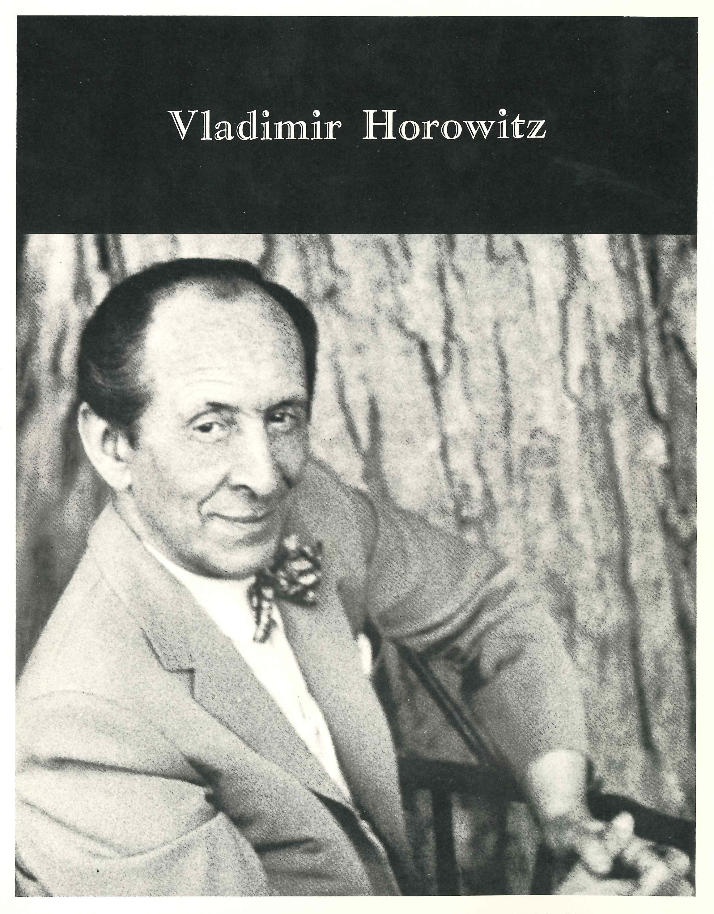 Vladimir Horowitz: The Unreleased Live Recordings, 1966–1983
