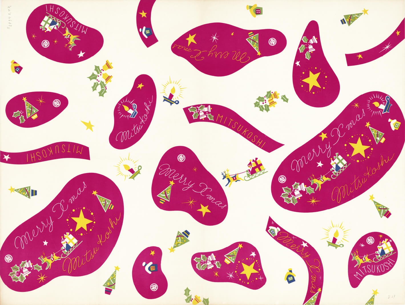 三越の包装紙「華ひらく」｜三越伊勢丹グループ