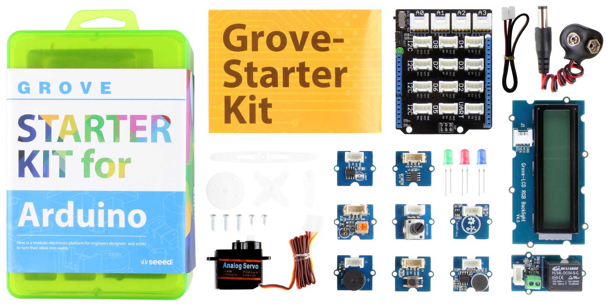 Grove - Starter Kit for Arduino - Seeed Studio | CPC