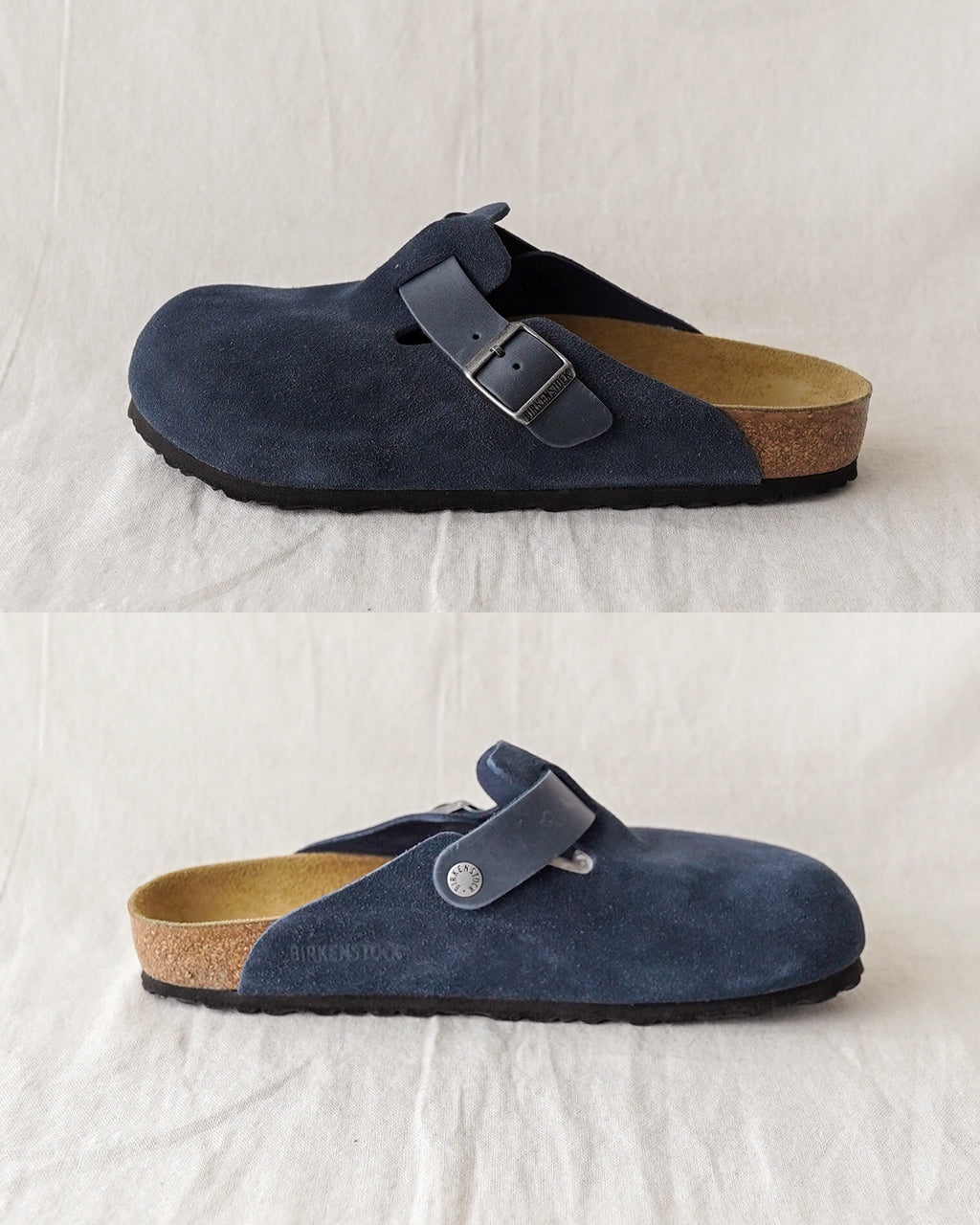 ビルケンシュトック BIRKENSTOCK ボストン Boston MIXED SUEDE LEATHER