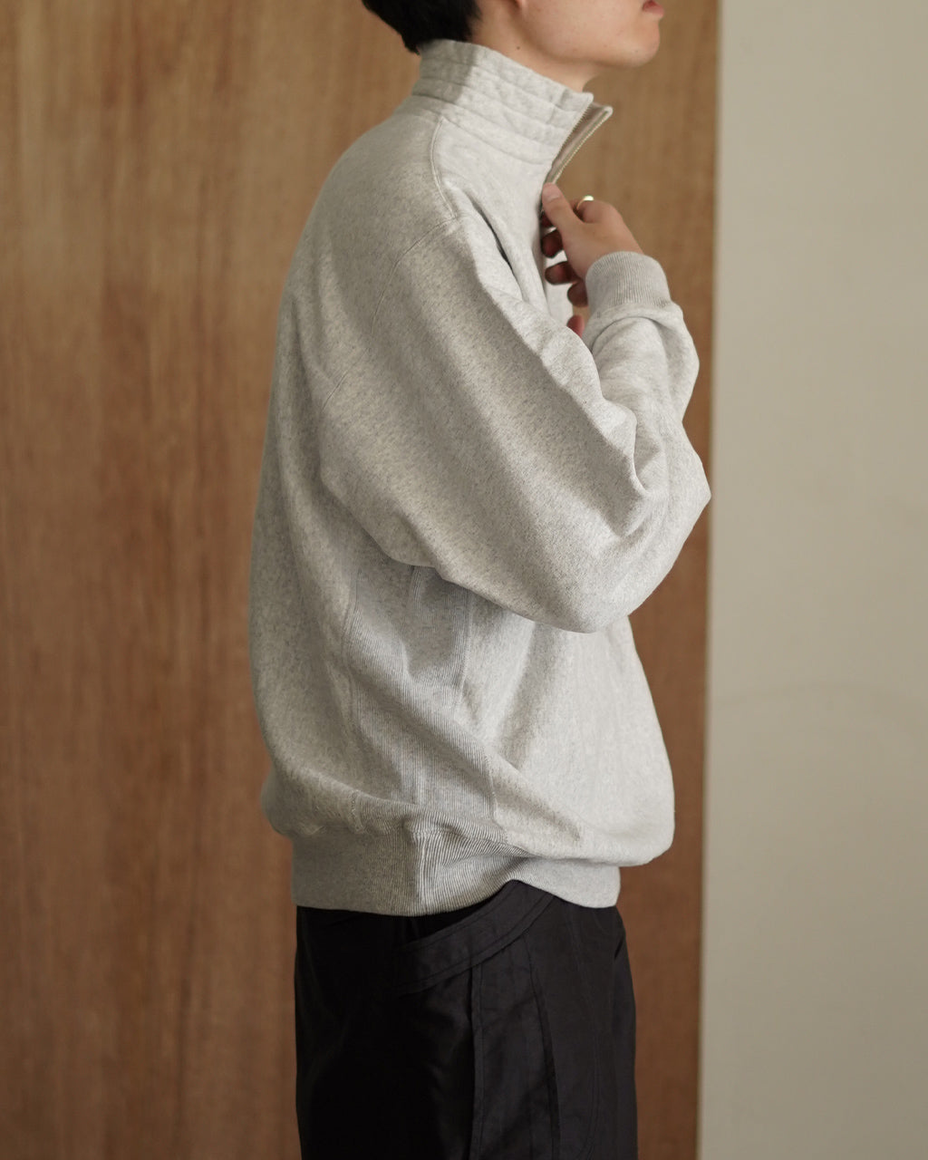 KAPTAIN SUNSHINE キャプテンサンシャイン ハーフジップ スウェット